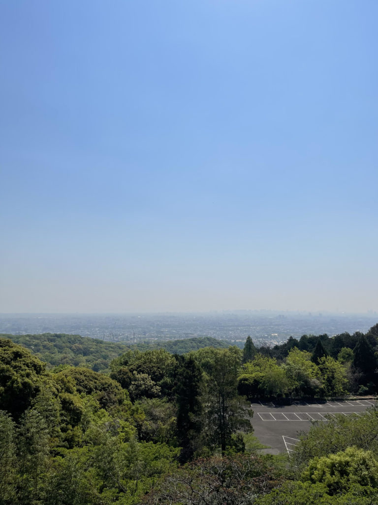 西宮市街を望む